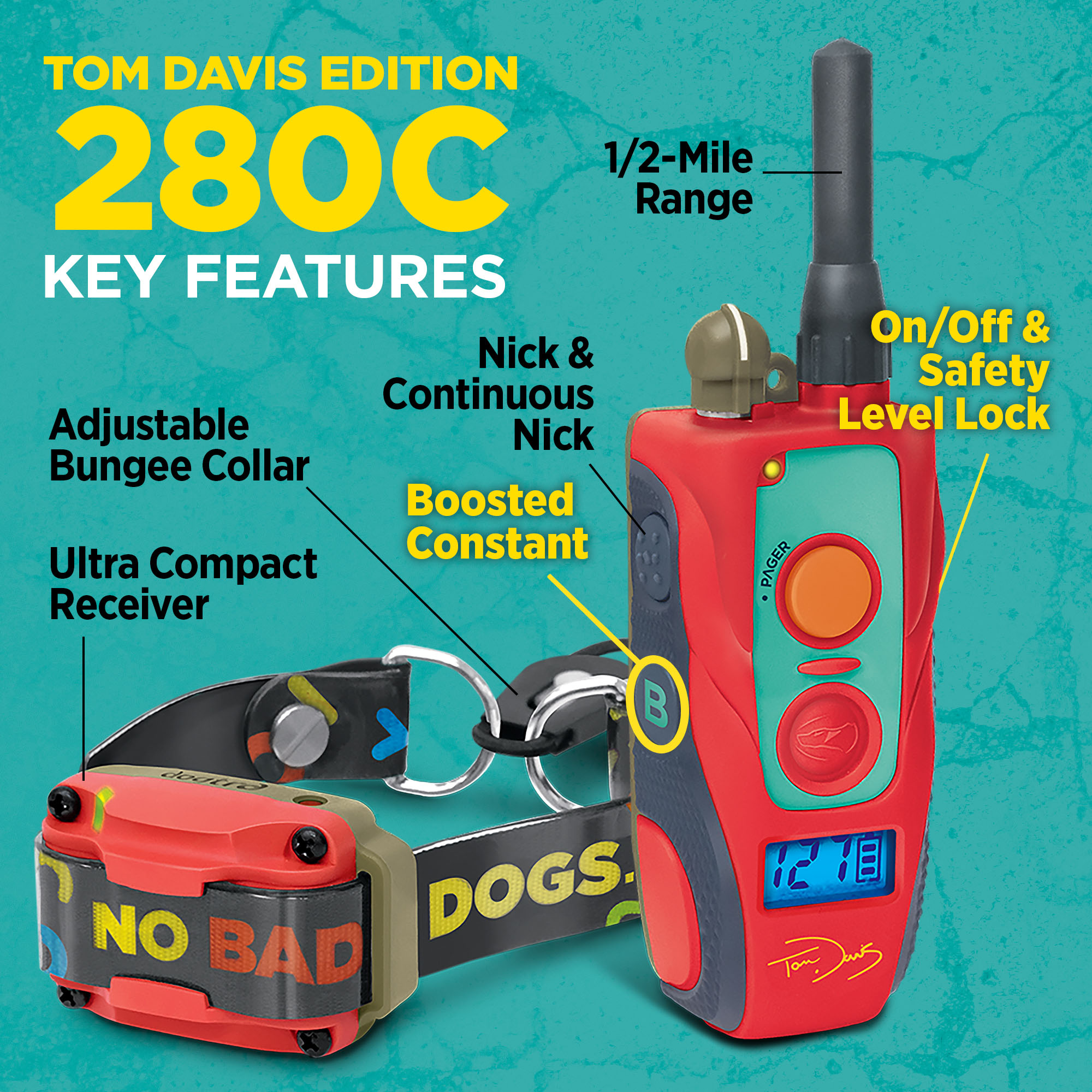 Dogtra 280C B&L (TOM DAVIS EDITION)